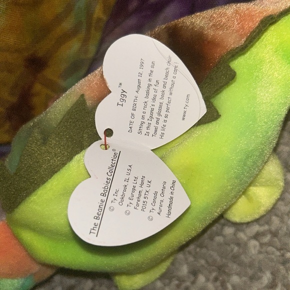 Meet iggy the beanie baby rare collectable - Picture 3 of 4